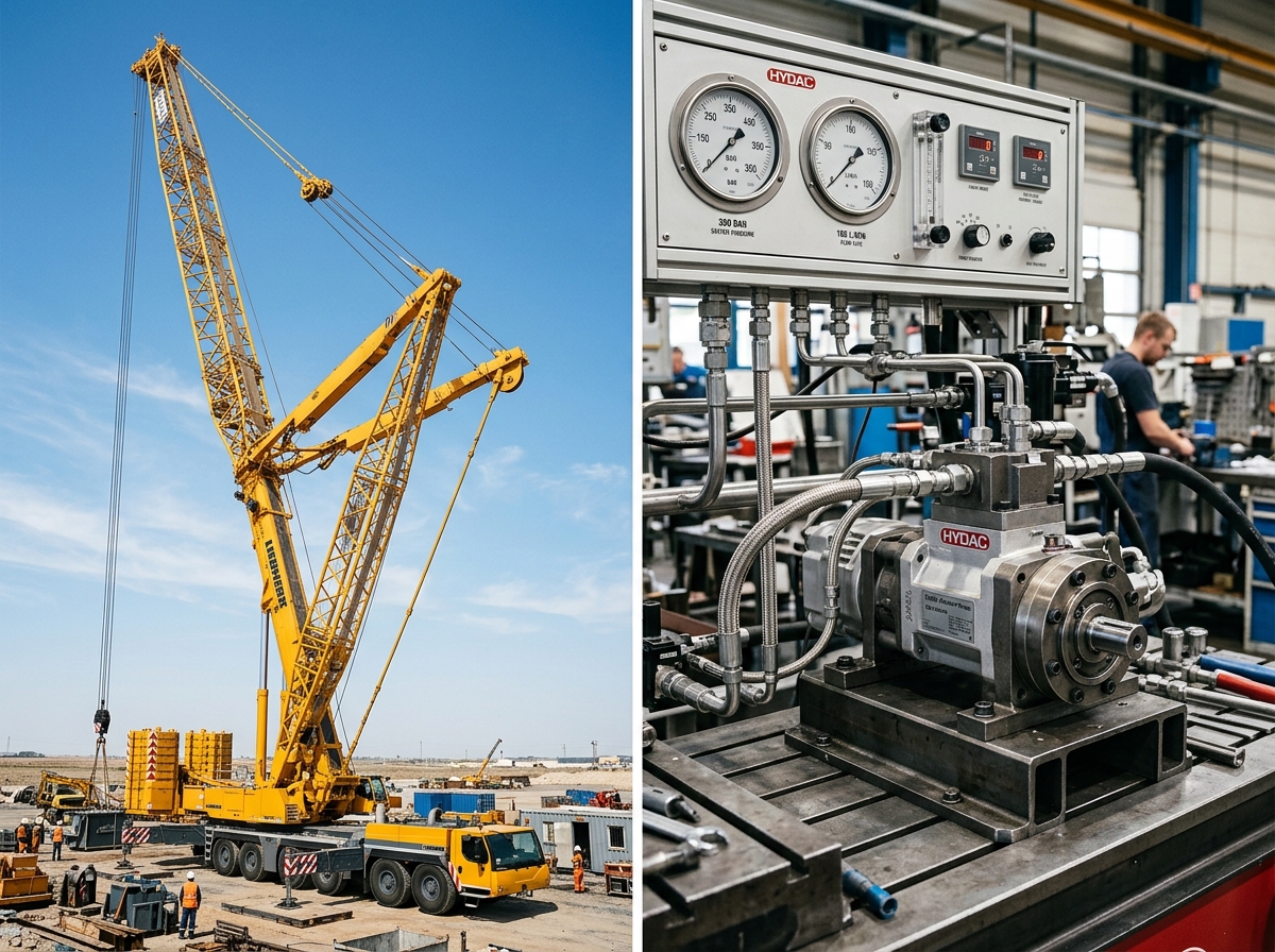 Crane Hydraulic Pump Repair Services