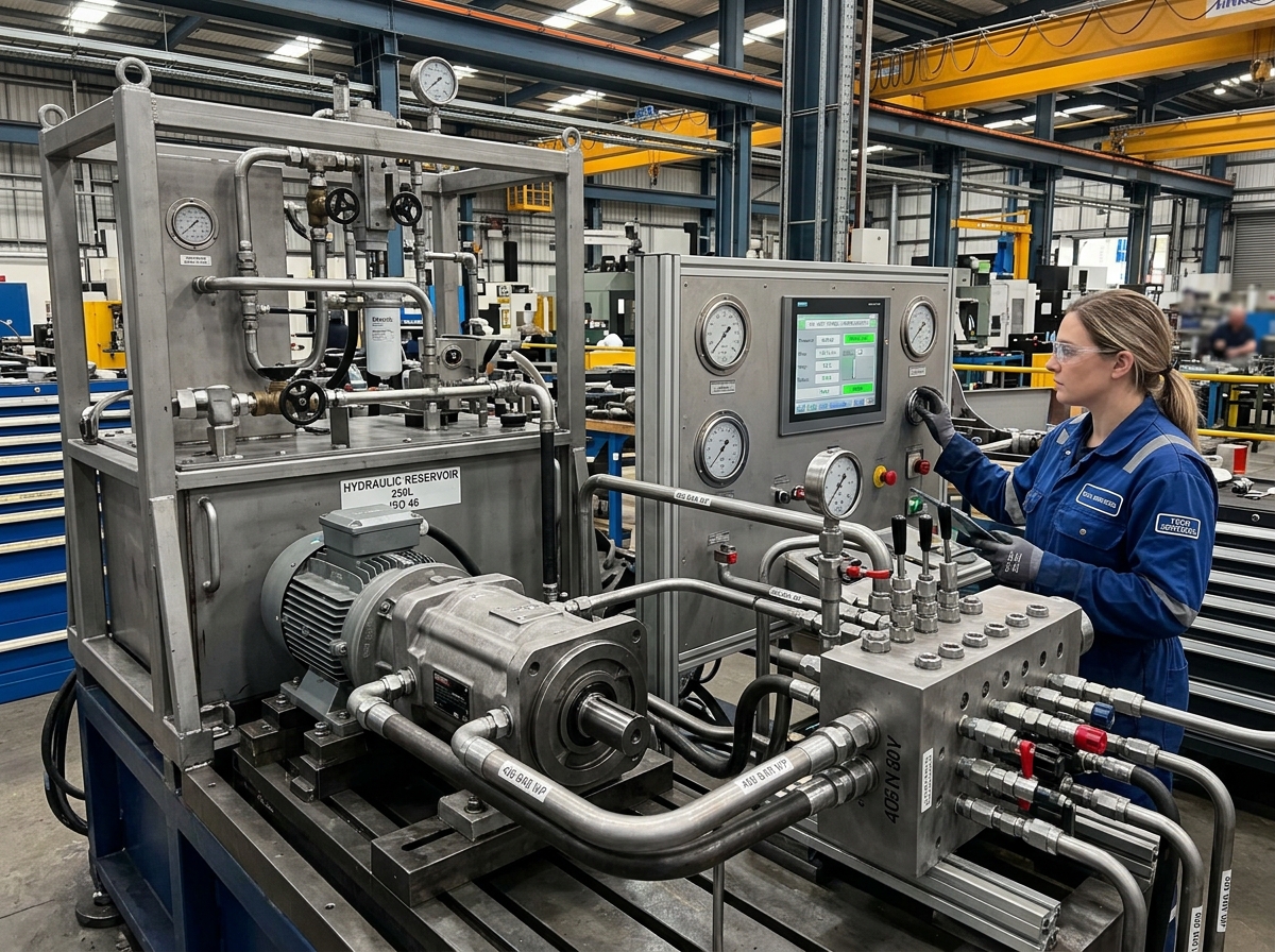 Industrial Hydraulic Pump Repair Services