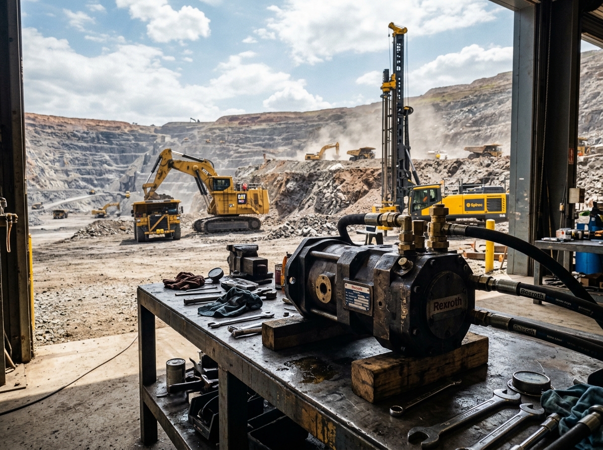 Mining Equipment Hydraulic Pump Repair Services
