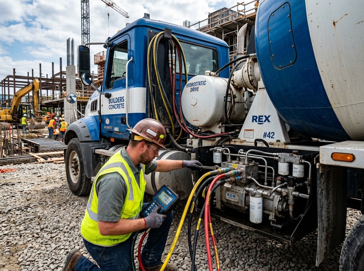 Mobile Hydraulic Pump Repair Services