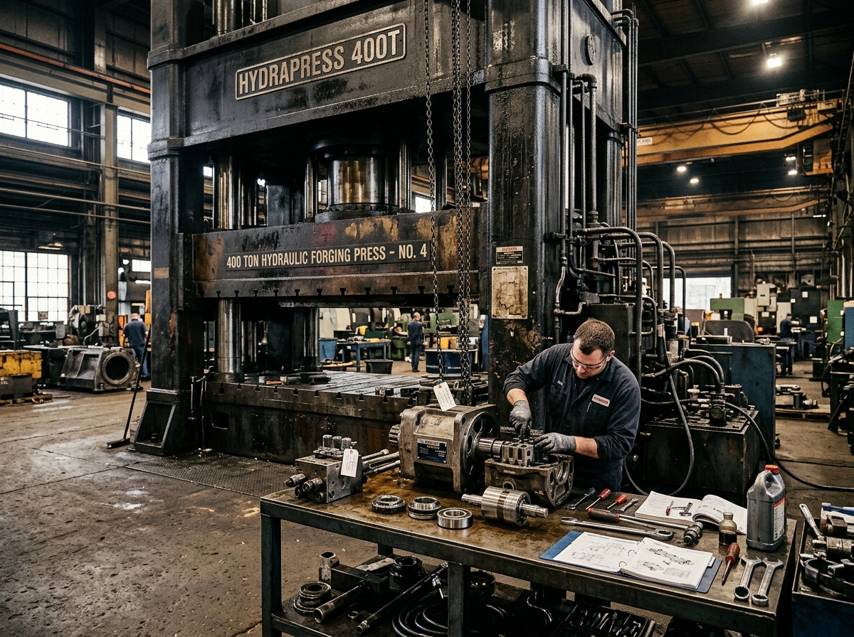 Press Machine Hydraulic Pump Repair Services