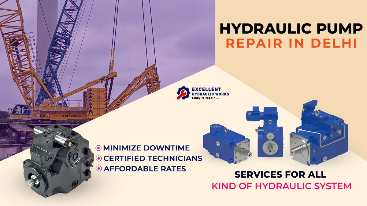 Hydraulic Pump Repair in Delhi