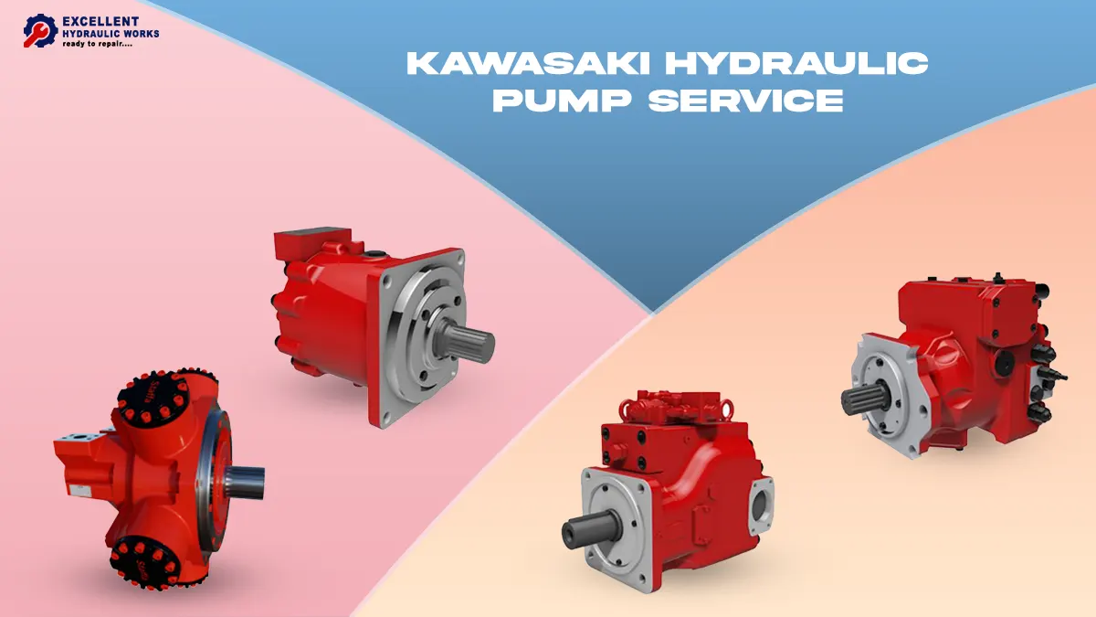 Kawasaki Hydraulic Pump Service